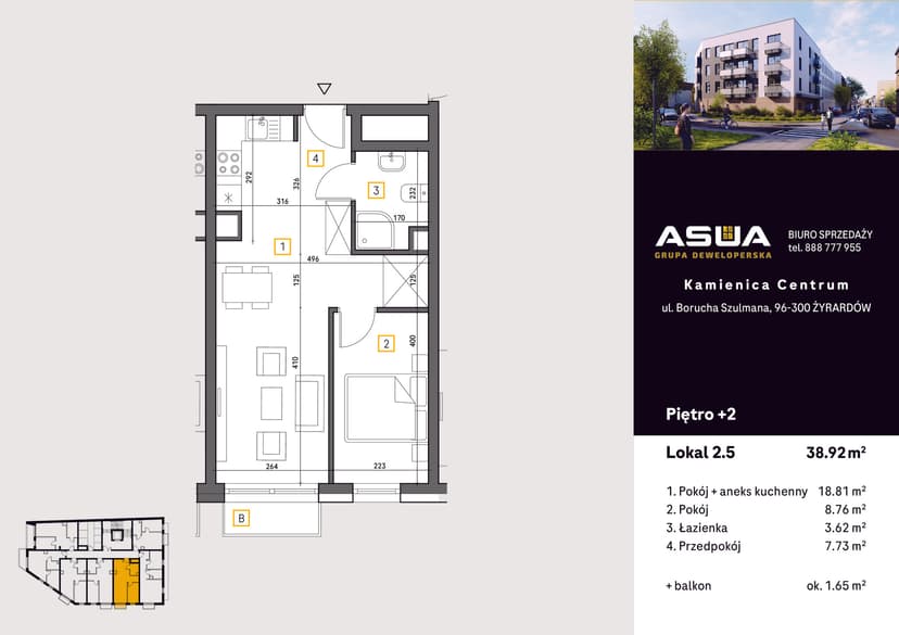 Apartment projection