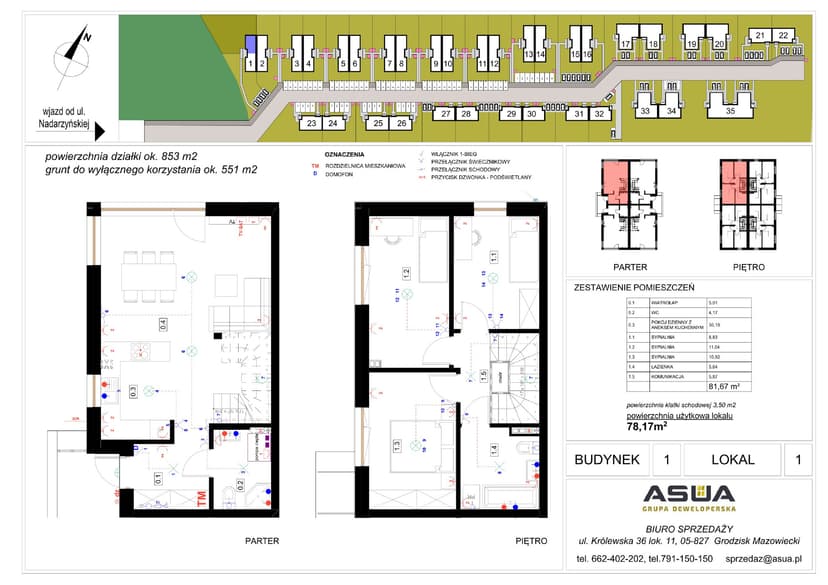 Apartment projection