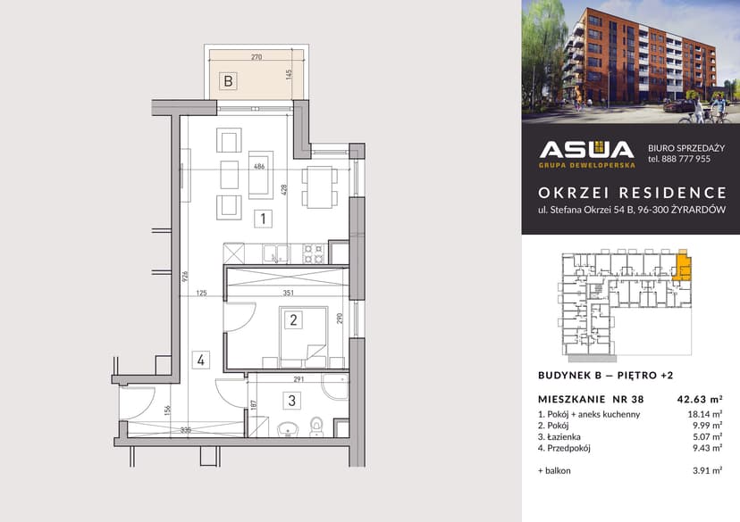 Apartment projection