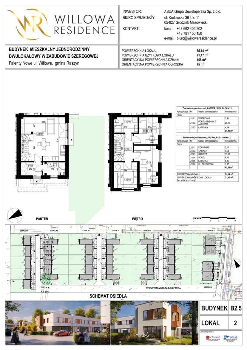 Apartment projection