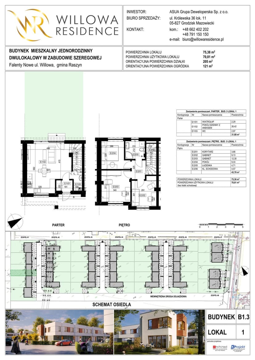 Apartment projection