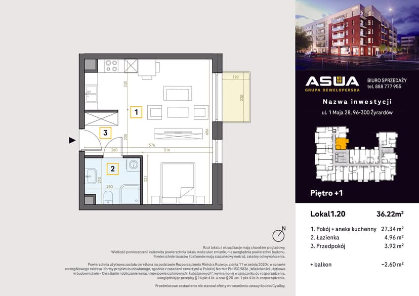 Apartment projection