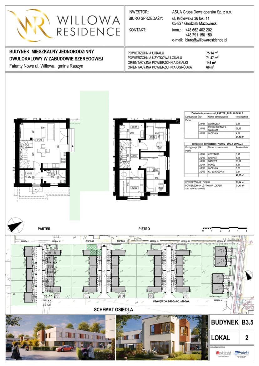 Apartment projection