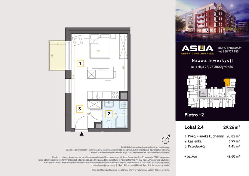Apartment projection