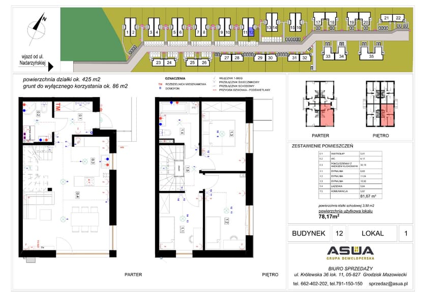 Apartment projection
