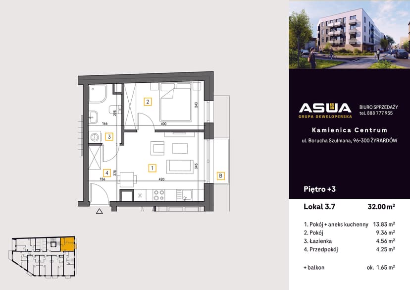 Apartment projection