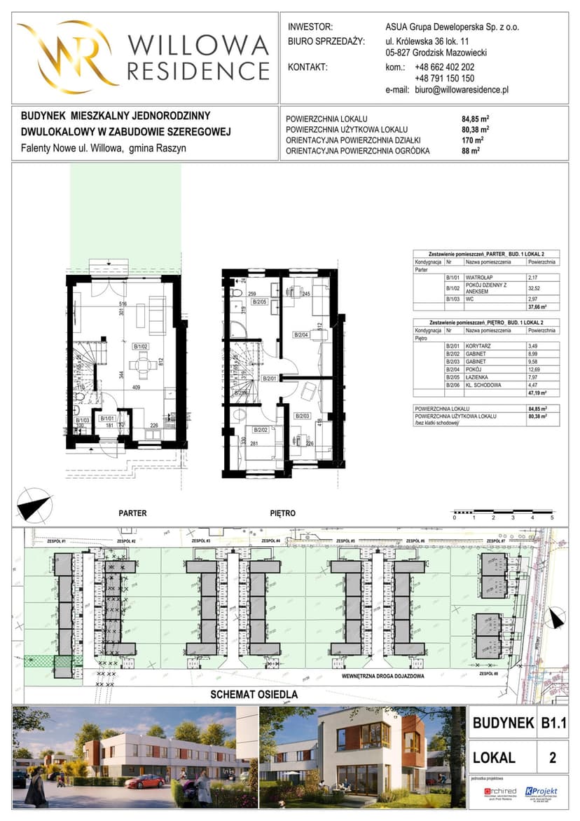 Apartment projection