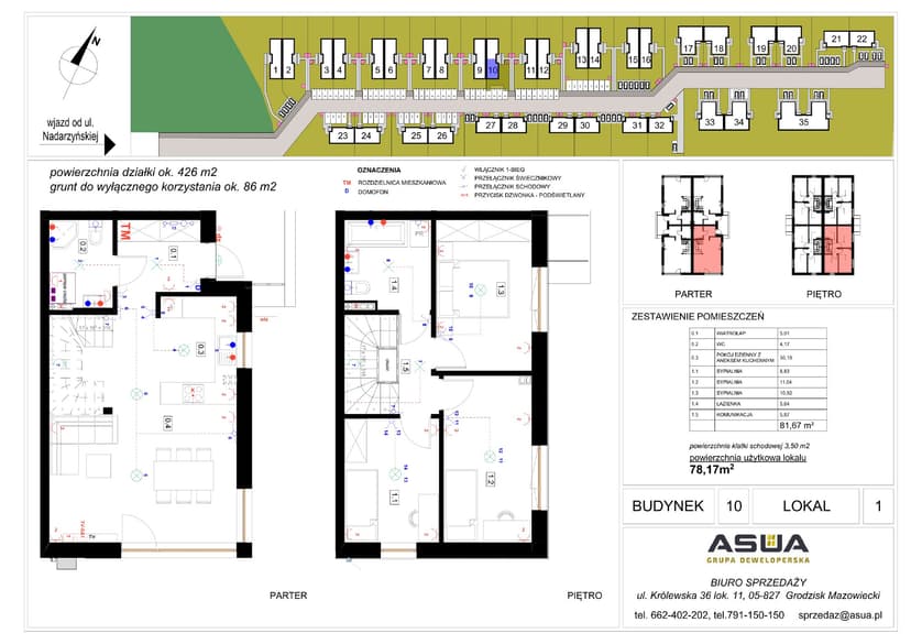 Apartment projection