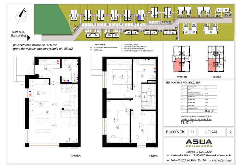 Apartment projection