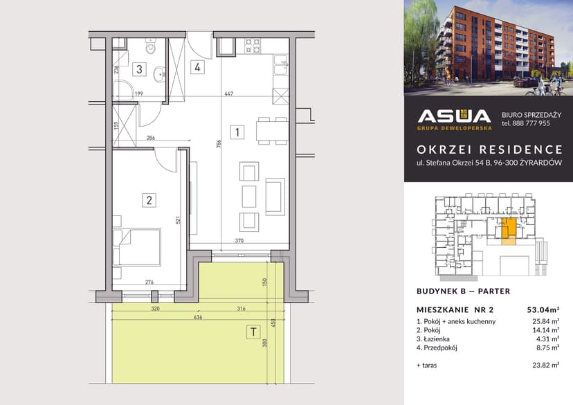 Apartment projection