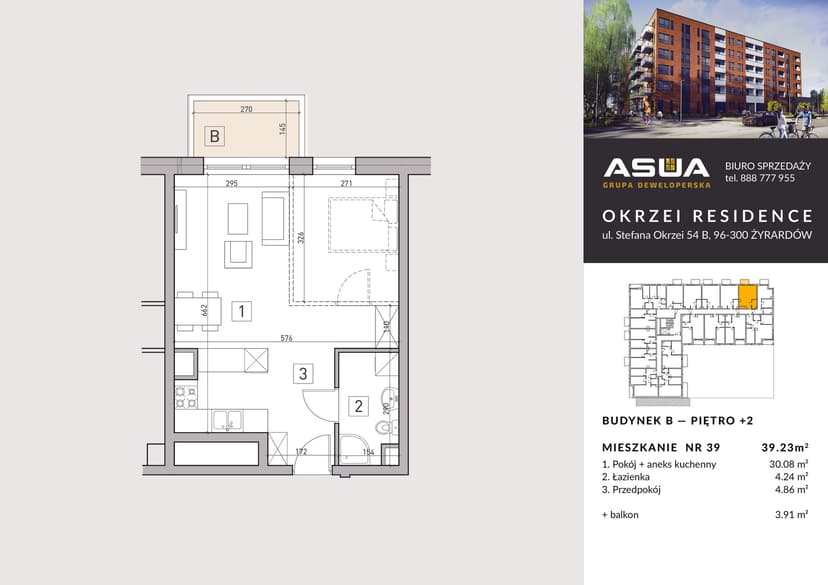 Apartment projection