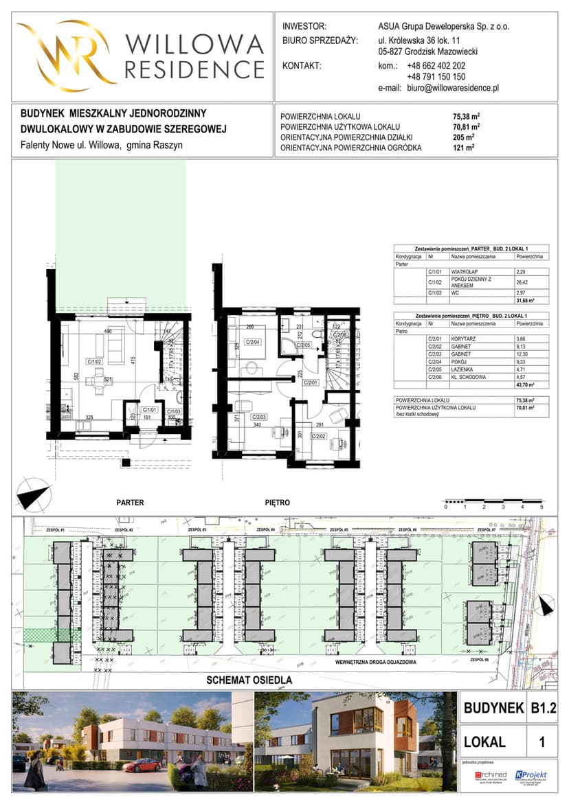 Apartment projection
