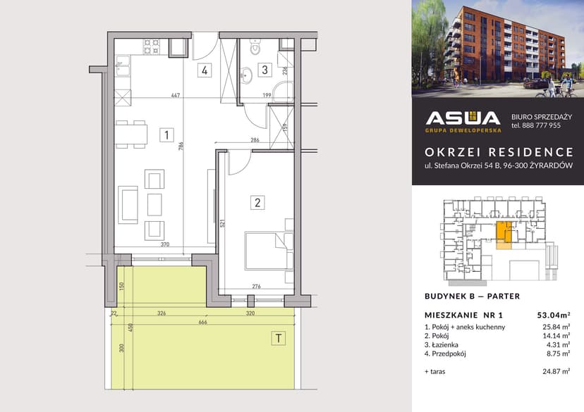 Apartment projection