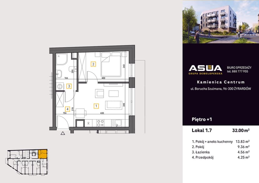 Apartment projection