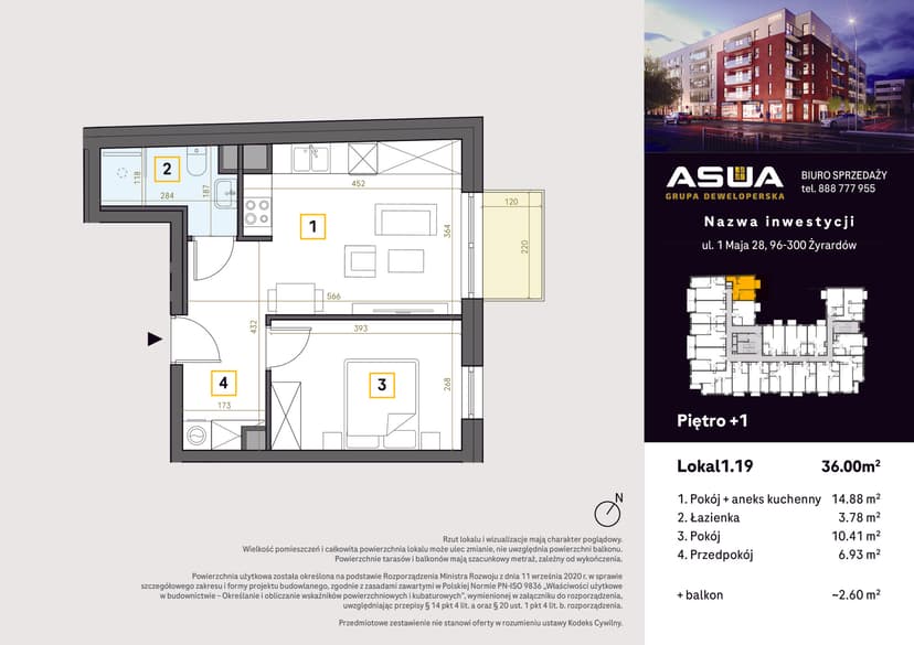 Apartment projection