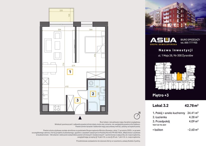 Apartment projection