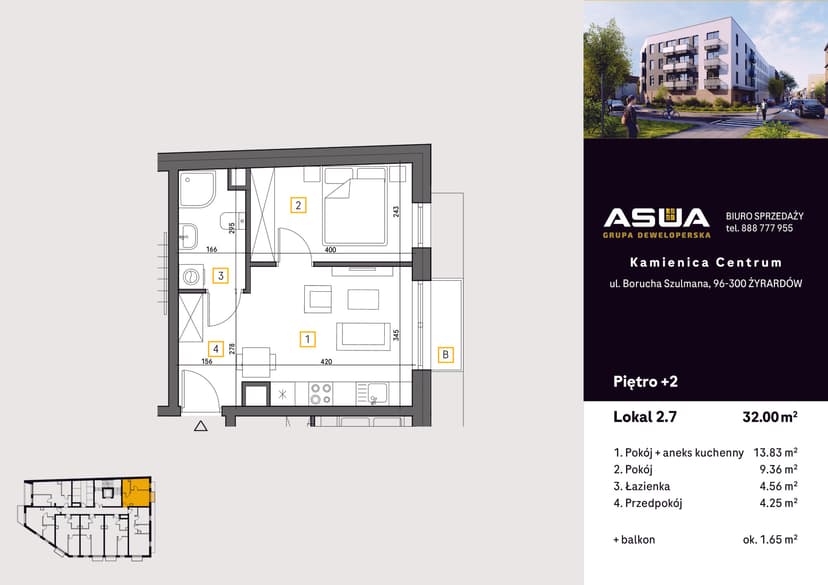 Apartment projection