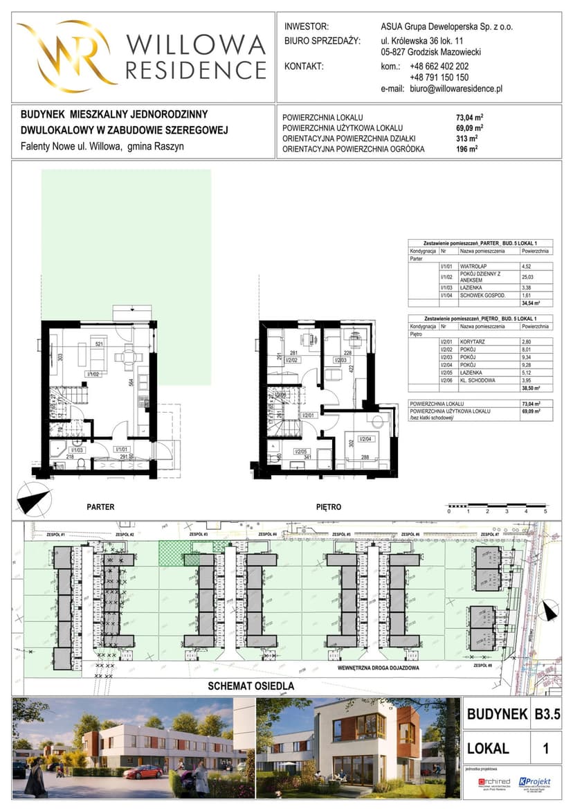 Apartment projection