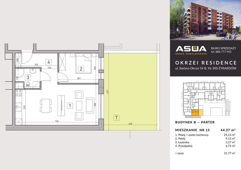 Apartment projection