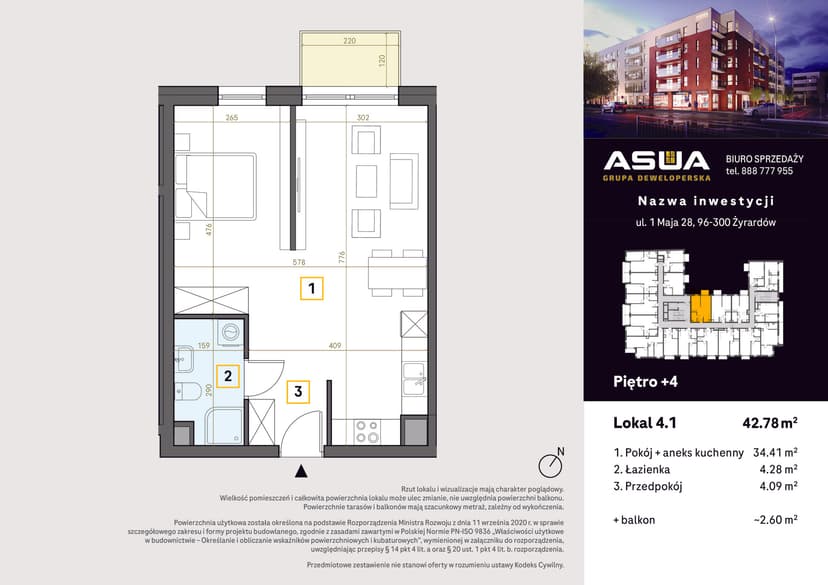 Apartment projection