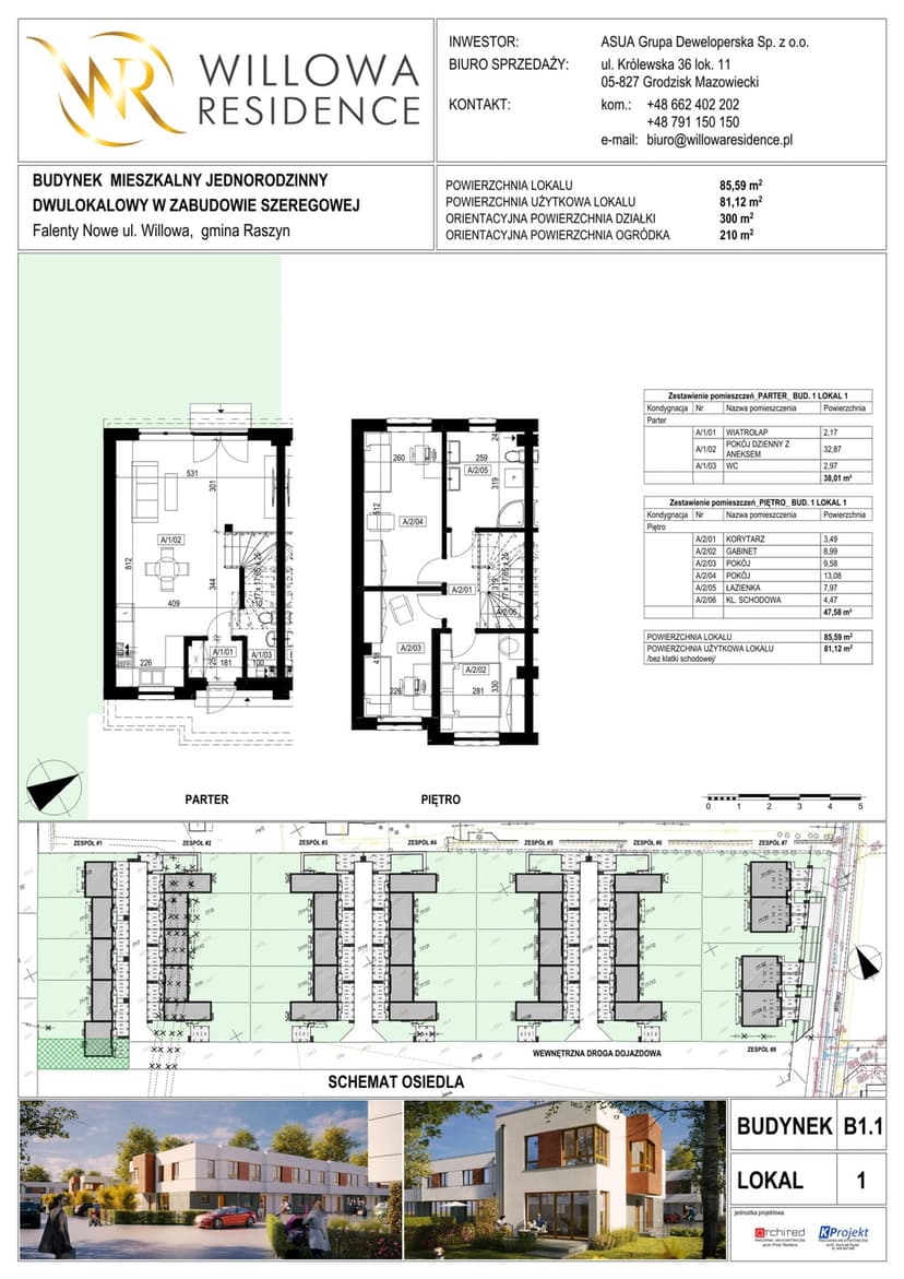 Apartment projection