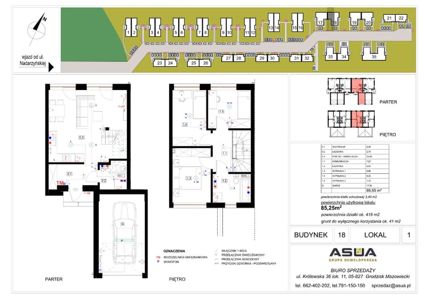 Apartment projection
